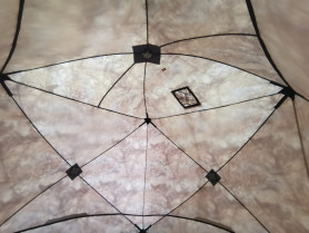 Походная Баня Премиум, камуфляж, композит 9 мм (трехслойная)