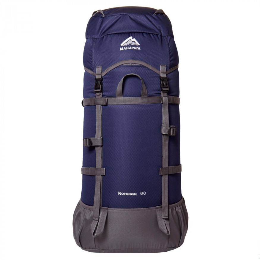 Рюкзак МАНАРАГА Конжак-60 V3, синий-серый