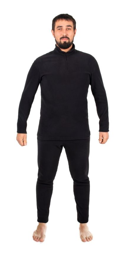 Термобелье Fleece Zip Polartec Micro, комплект, до -30°С, Следопыт