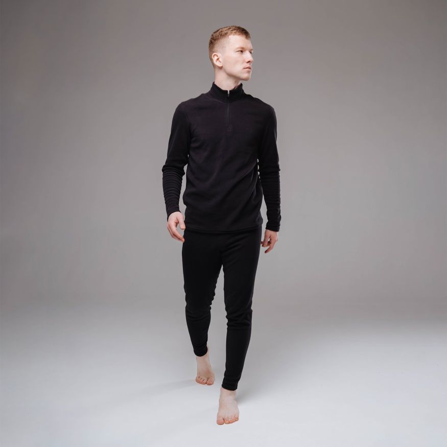 Термобелье Fleece Zip Polartec Micro, комплект, до -30°С, Следопыт