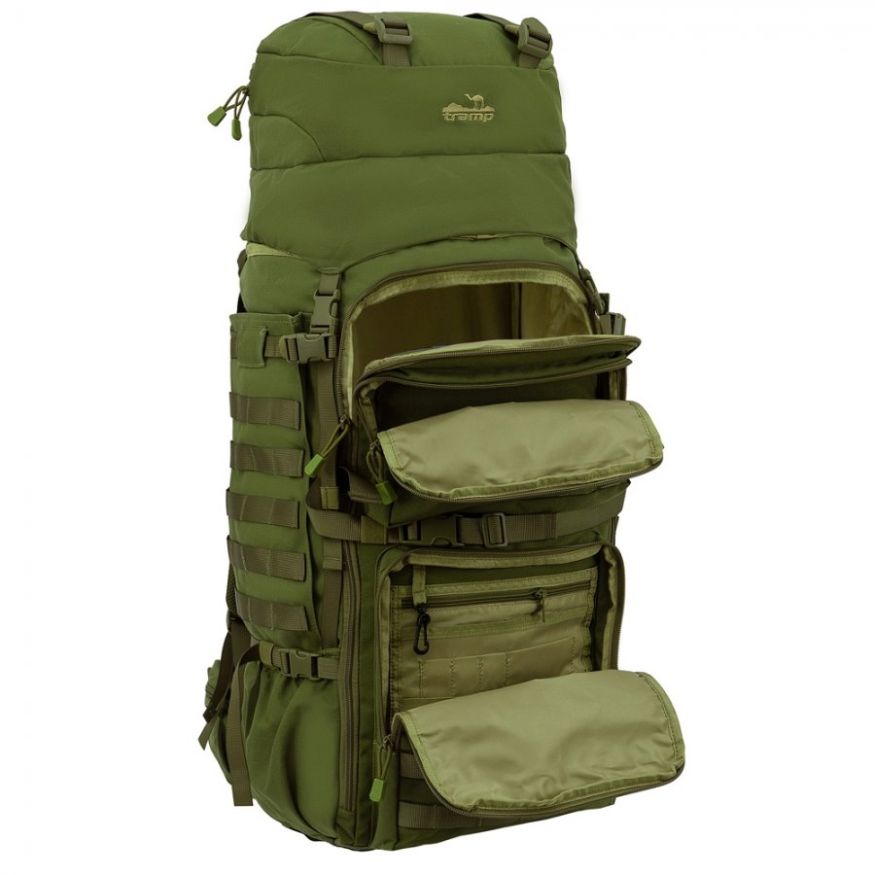 Рюкзак тактический Bastion 60, оливковый, Tramp