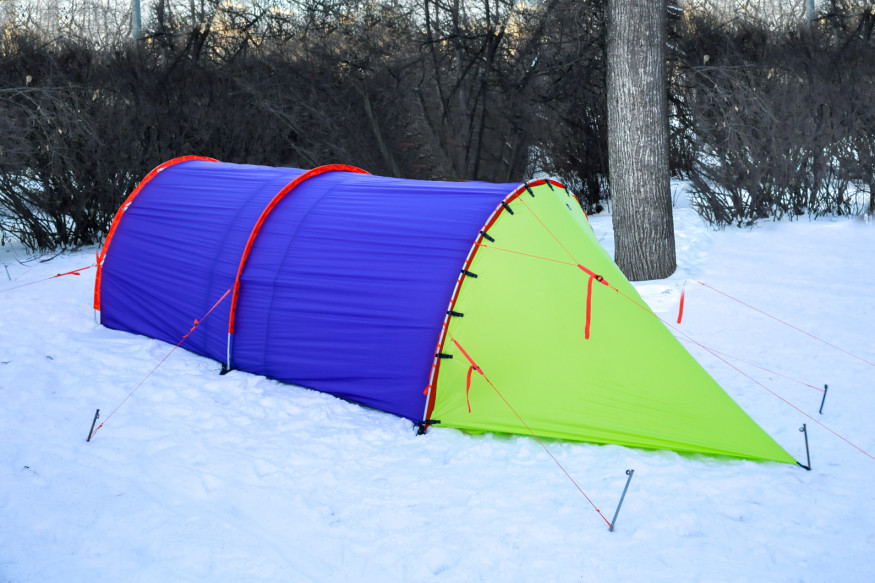 Палатка Век Байкал-4М Лайт трехслойная