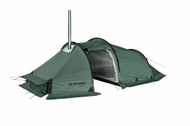 Палатка TALBERG Norga 3, двухместная, с выходом под трубу, зеленый цвет