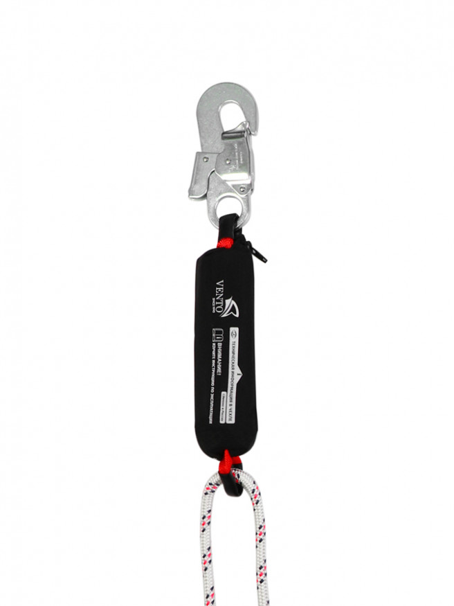 Строп веревочный одинарный регулируемый с амортизатором «аВ11р», Венто