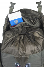 Рюкзак тактический Сармат 3, Оксфорд (рип-стоп), черный-серый, 55 л, ТАЙФ