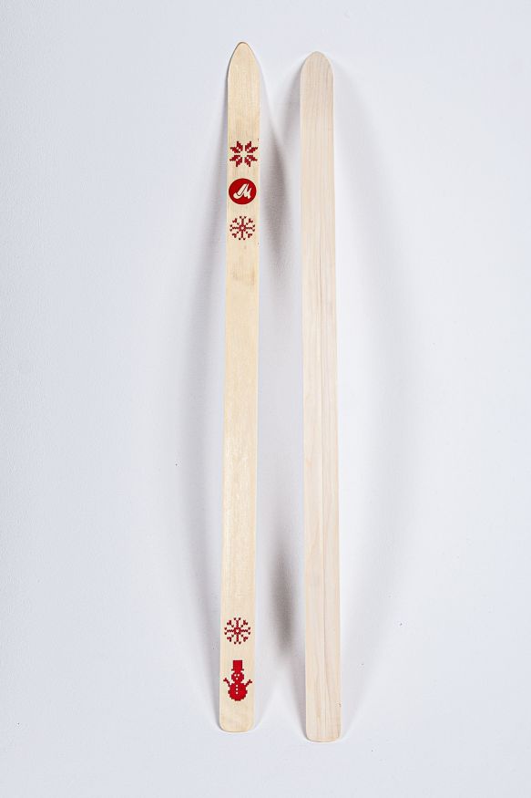 ​Лыжи Малыш, прогулочные детские 140 см, дерево