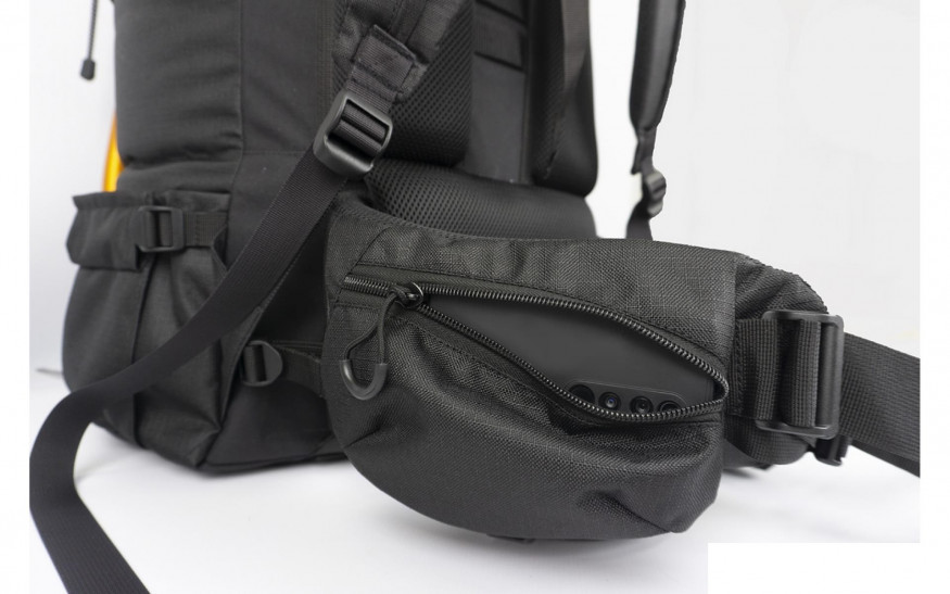 Рюкзак туристический Sayan-100 XL черный, Манарага