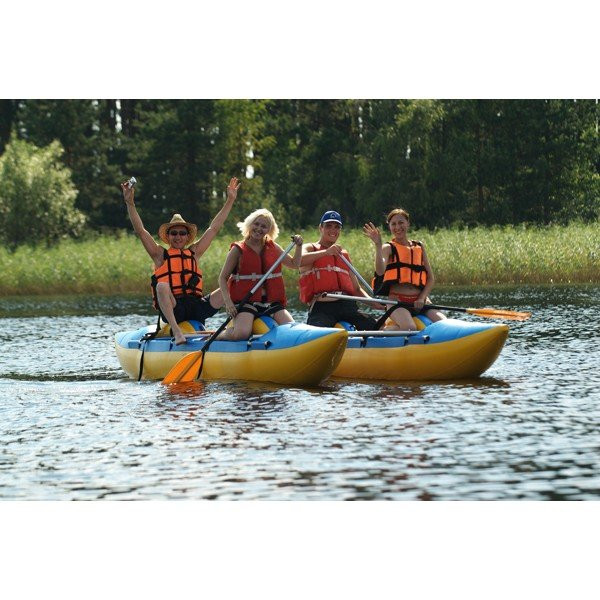 Надувной катамаран Север 4