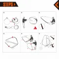 Походный душ 4015 MULTI TENT, King Camp