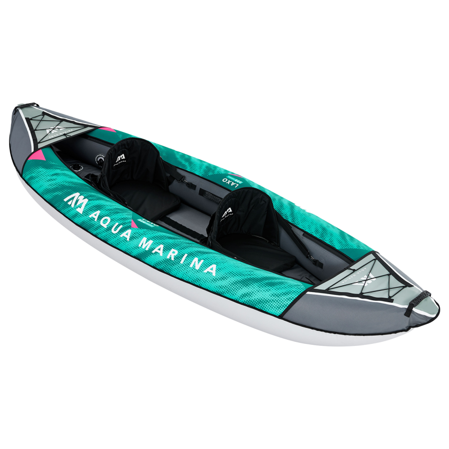 Каяк надувной двухместный Aqua Marina Laxo-320, 320x90 см