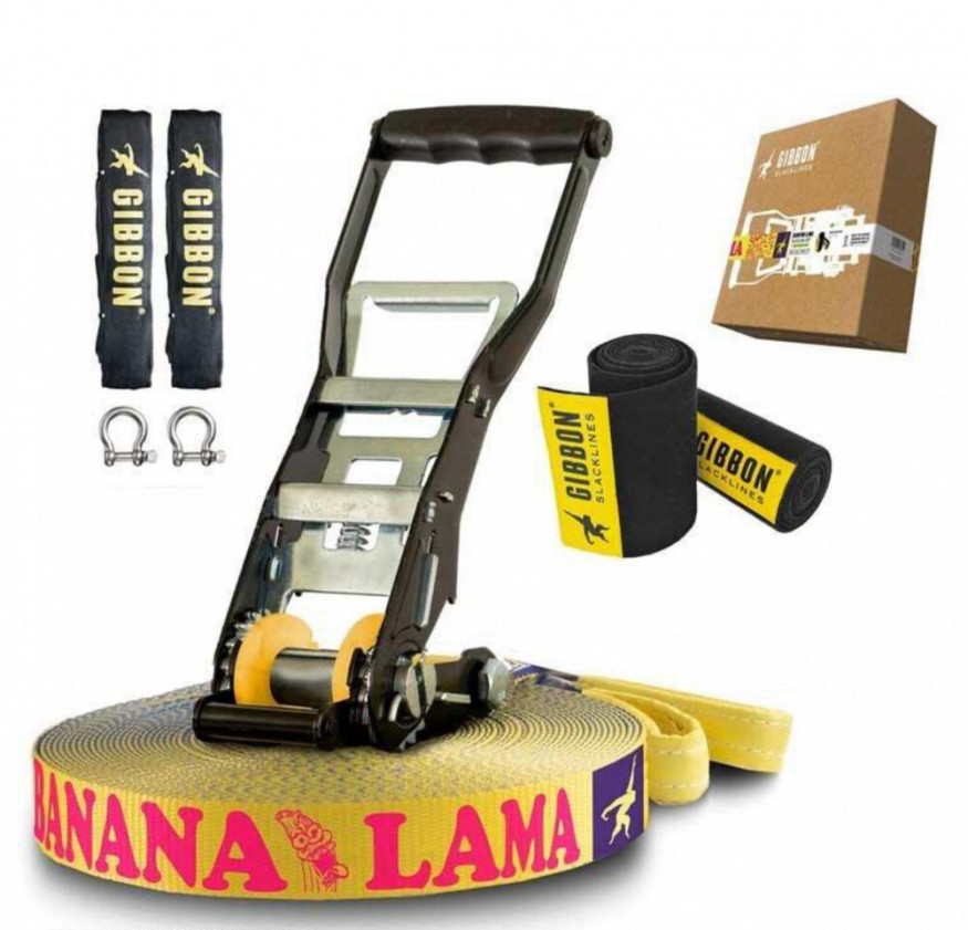 Комплект Bananalama  25 m  слэклайн + защита для дерева