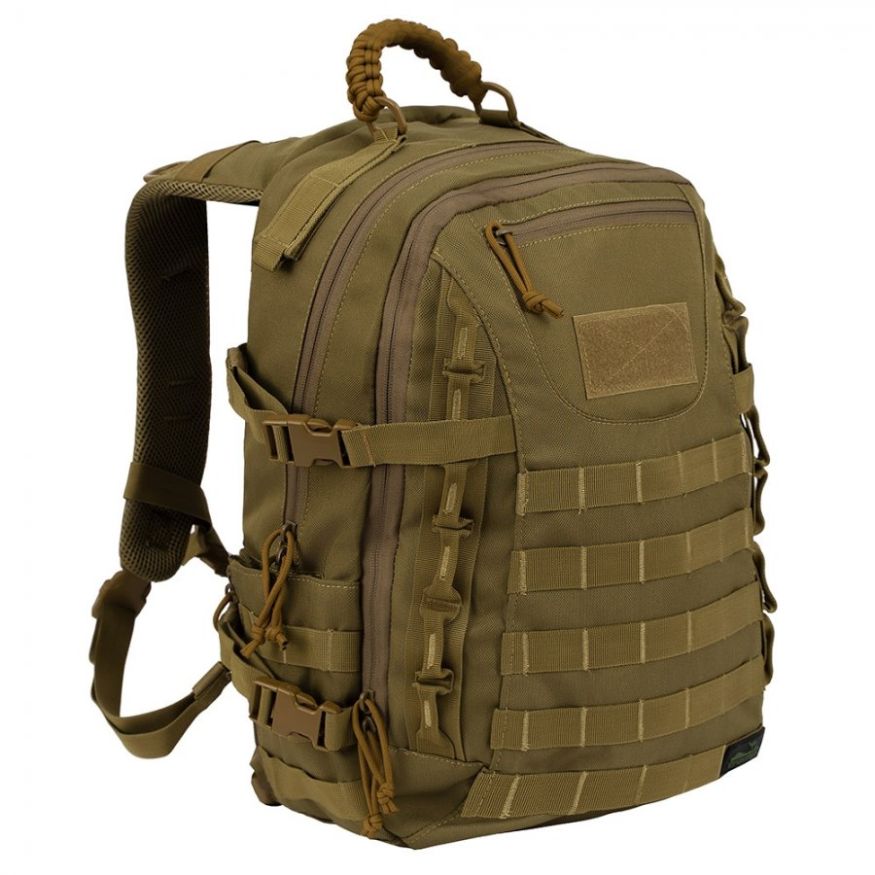 Рюкзак туристический Tactical 40, песочный, Tramp