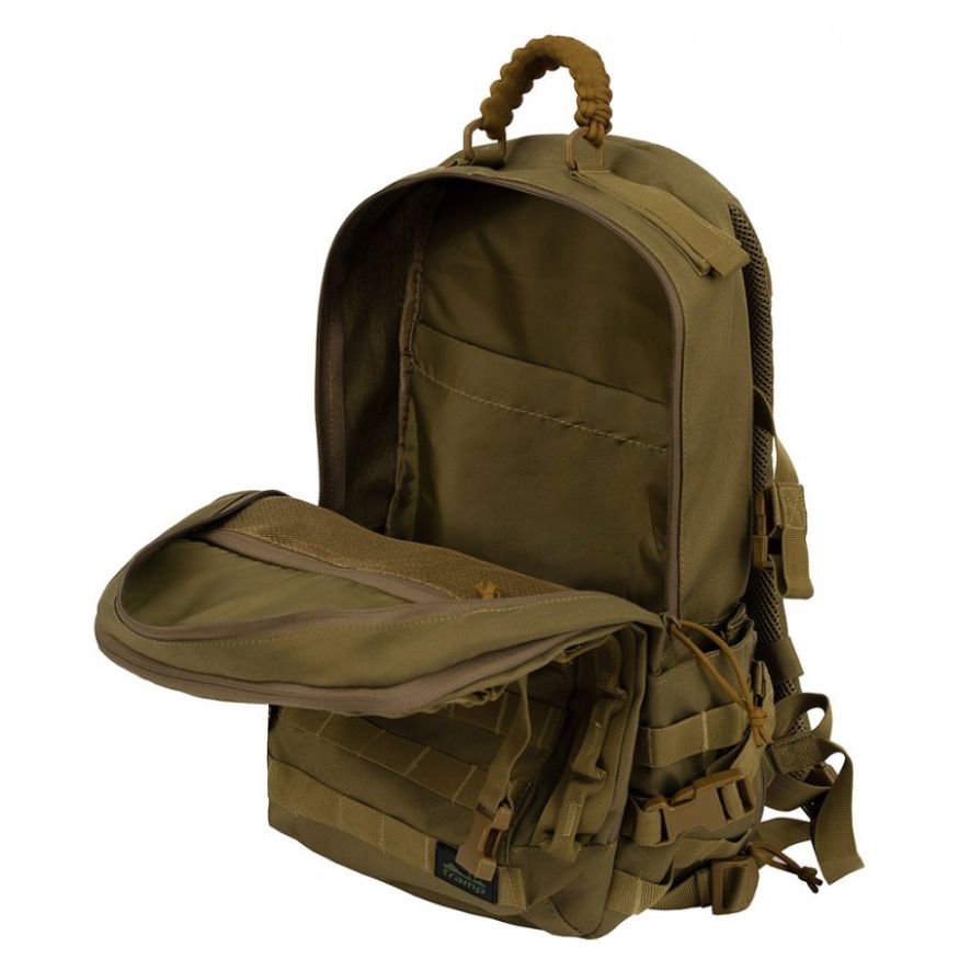 Рюкзак туристический Tactical 40, песочный, Tramp