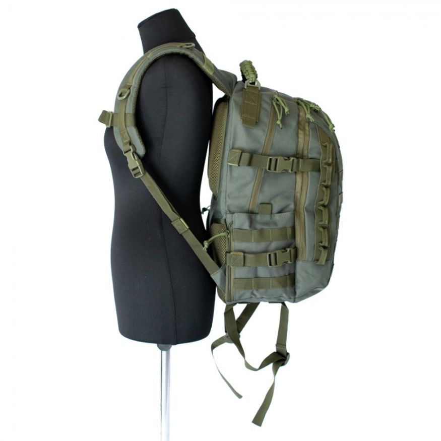 Рюкзак туристический Tactical 40, олива, Tramp