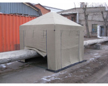 Палатка сварщика 2,5х2,5 м брезент